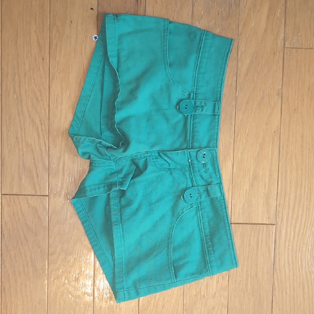 $10 Bundled! Teal Low-Rise Shorts